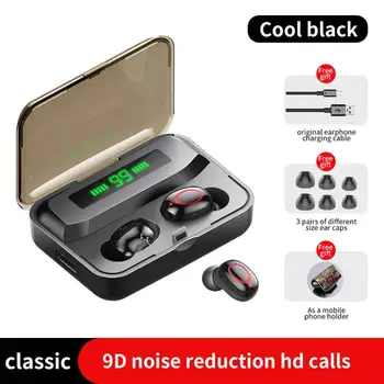 

TWS Bluetooth Earphone Wireless Earphone LED Display Bluetooth 5.0 Sport Headset Earbuds Airbuds with Charging Case