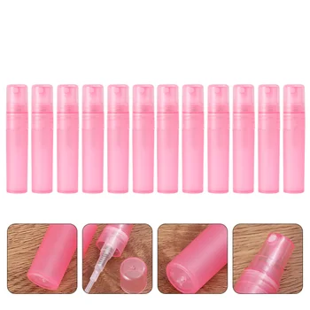 

12Pcs Bottles Durable 5ml Plastic Small Portable Travel Size Dispenser Bottle Cosmetics Bottle Spray Bottle Perfume Bottles for