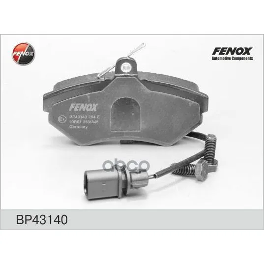 Колодка Тормозная Дисковая Fenox Bp43140 FENOX арт. BP43140
