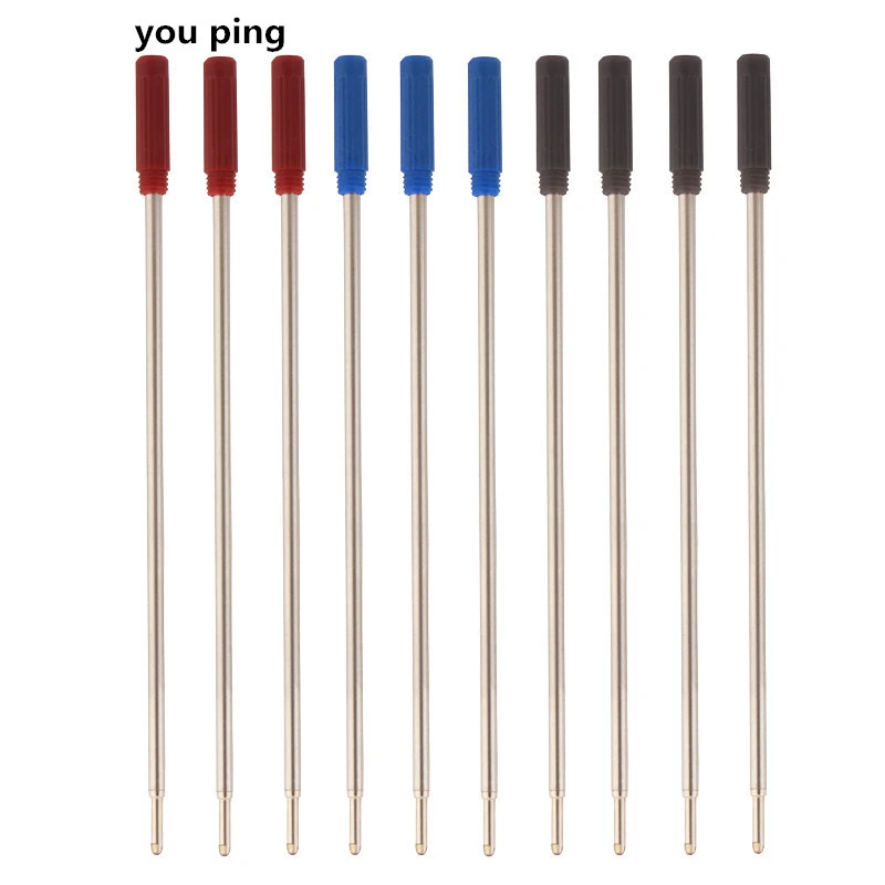 Ballpoint Pen Red Refill Ink Refill Black Pens Office Stationery