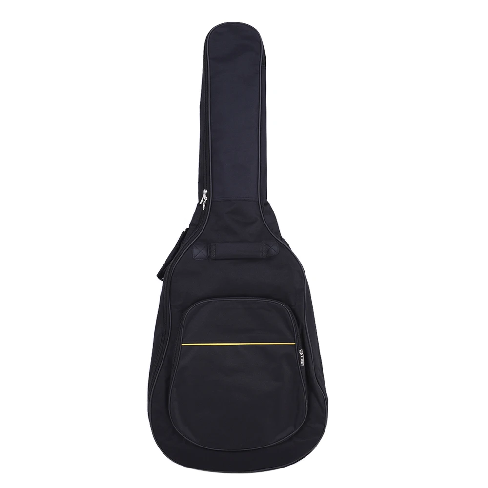 41" Acoustic Classical Guitar Bag Case Backpack Adjustable Shoulder Strap Portable 4mm Thicken Padded Black