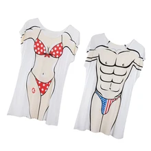 2 шт., женский Американский флаг, США бикини в горошек, футболка, топ, гавайская пляжная Пижама на день рождения