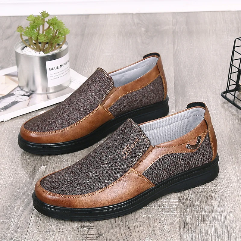

Large Size 38-50 Casual Shoes Men Breathable Canvas Shoes Men Soft Slip On Espadrilles For Men Loafers Soft Comfort Shoes Father