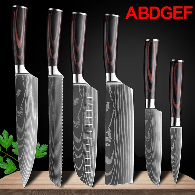 Kitchen Knife Set Professional Chef Set  Set Professional Chef Kitchen  Knives - Kitchen Knives - Aliexpress