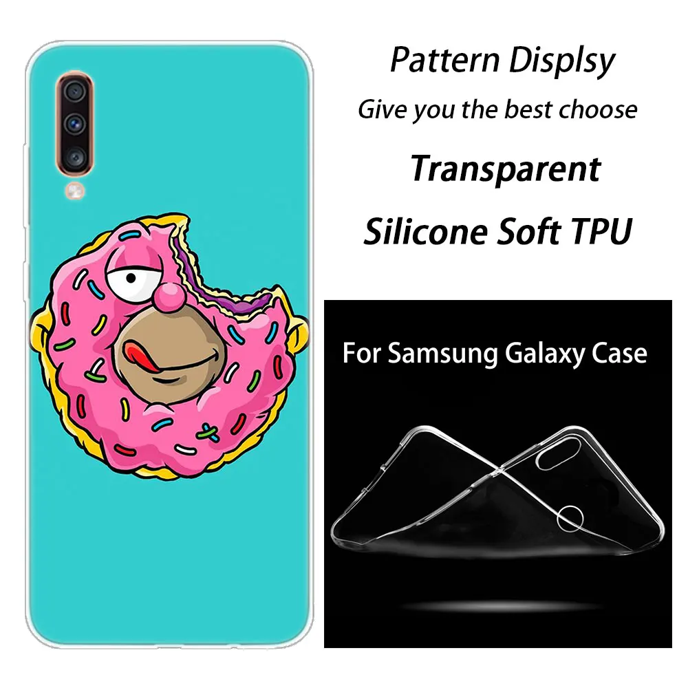 010 Горячая Симпсоны Мягкий силиконовый чехол для телефона для samsung Galaxy A90 A80 A70 A60 A50 A40 A30 A10 A20E A2CORE A9 A7 A8 A6 плюс A5 - Цвет: 010
