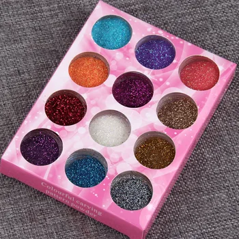 

Best quality Nail Glitter Flakes 3D Sequins Paillette Powder Charm Nail Art Decoration Manicure tools P27