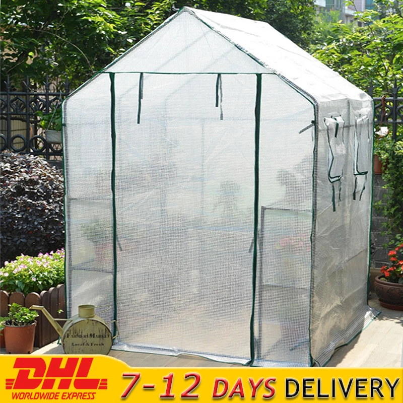 Mini Couverture en PVC de Remplacement de Serre en Plastique Transparent Portable 100 50 150cm Couverture de Serre v/ég/étale Tente de Jardin de tomates pour Jardin ext/érieur