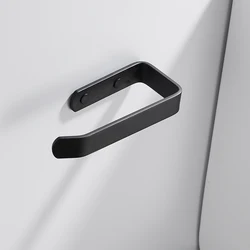 Black Paper Holder Space Aluminum Toilet Paper Towel Holders WC Kitchen Bath Room Papers Roll Holder Bathroom Hardware