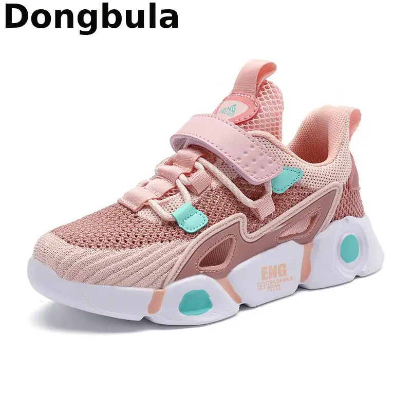 

Kids Shoes Summer Children Sport Shoes For Girls Mesh Breathable Child Sneakers Anti-slip Boys Casual Cutout Light Casual Shoes