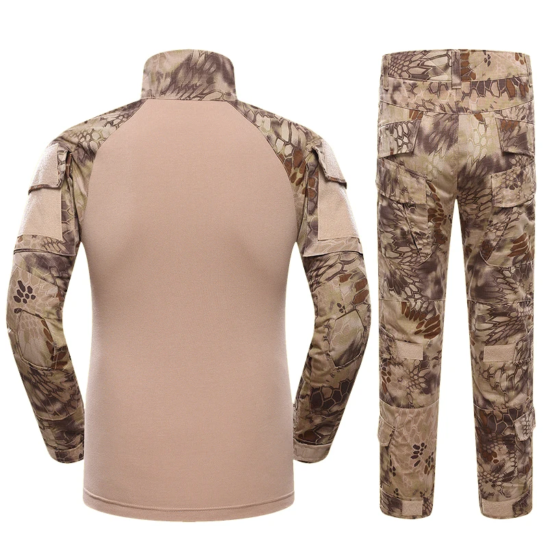 Черная Военная Униформа США рубашка брюки Тактический Боевой страйкбол Охота Одежда Камуфляж BDU