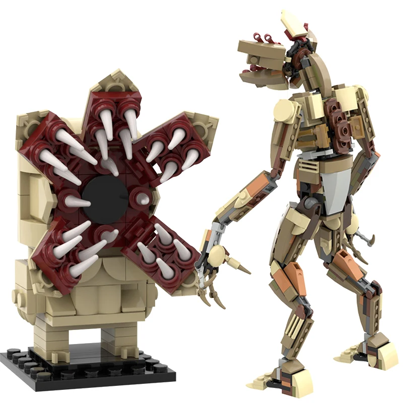 Фотофигурки MOC-38943 TV строительные блоки игрушки для детей подарки Demogorgon MOC Brickheadz |