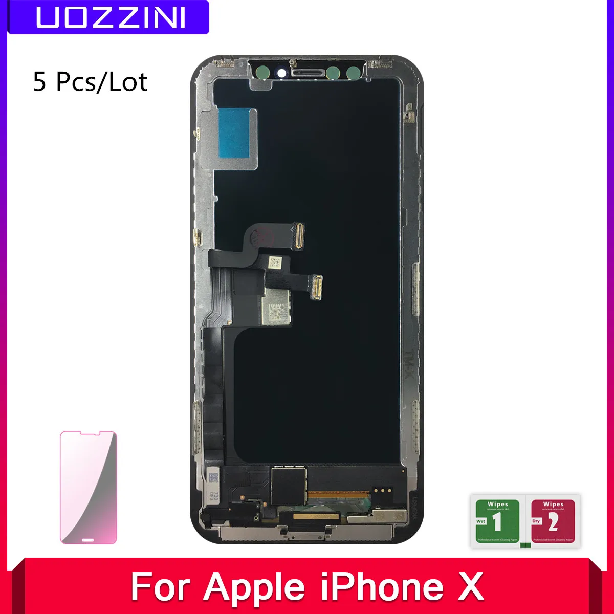 

5 Pcs 5.8" Lcds For iPhone X NEW 1:1 Perfectly Super TFT LCD Display Touch Screen Digitizer Assembly Replacement