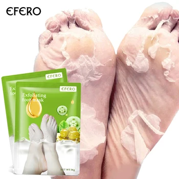 

9Pack Exfoliating Feet Mask Foot Patches Dead Skin Smooth Peeling Feet Mask Whitening Foot Mask for Legs Pedicure Socks SPA