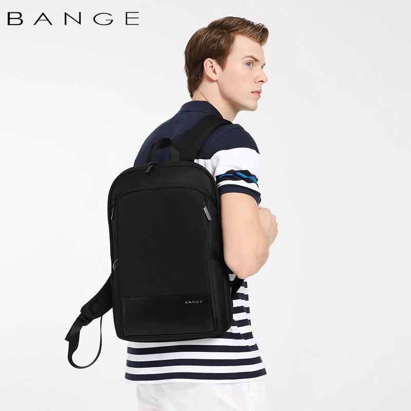 BANGE Zaino Intelligente Anti-urto Per Laptop 15.6 Pollici: Impermeabile E Comodo Per Pendolari E Viaggi