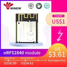 2,4 ghz nrf52840 сетка ble 5,0 Модуль приемник радиочастотный приемопередатчик беспроводной модуль передатчика minew MS88SF2