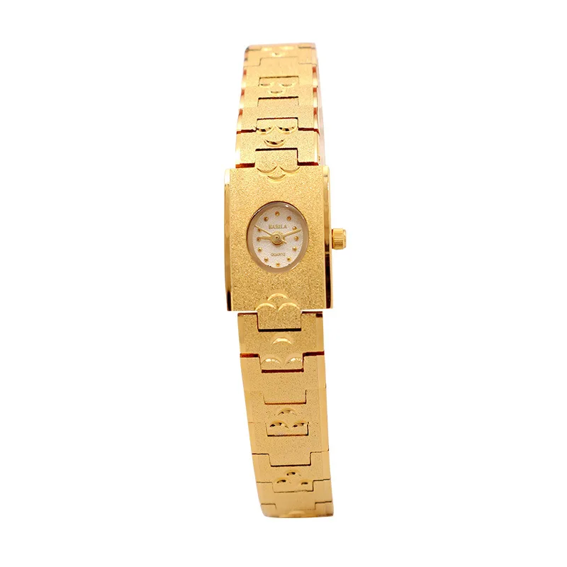 Women Watches Classic Sand Gold Retro Women's Watch Exquisite Non Fading Decorative Bracelet Small Gold Elegant Watch Women