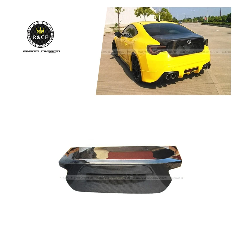 for Scion FR-S FRS Zerg Carbon fiber trunk rear garnish trim MATTE NON-GLOSSY for Scion FR-S FRS Zerg Carbon fiber trunk rear garnish trim MATTE NON-GLOSSY