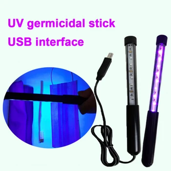 

3W 5W Portable USB Ultraviolet UV Light Sterilizer Germicidal Lamp Hotel Mite Disinfection LED Germicidal Stick for Wardrobe