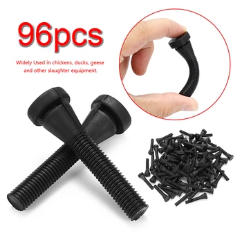 

Elastic Plucker Poultry Plucking Easy installation Tools 96pcs Hair Removal