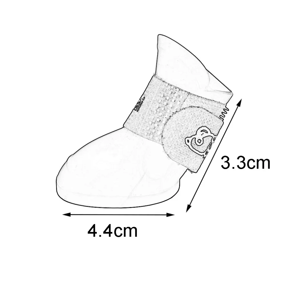 Высокое качество креативный дизайн для домашних собак прекрасные удобные водонепроницаемые ботинки из ПВХ модный тип мягкая обувь для дождливой погоды для маленьких собак