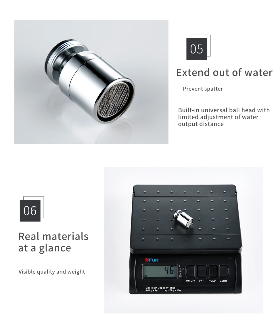 Baglaminux-torneira multifuncional, com filtro, ecológico, para economia