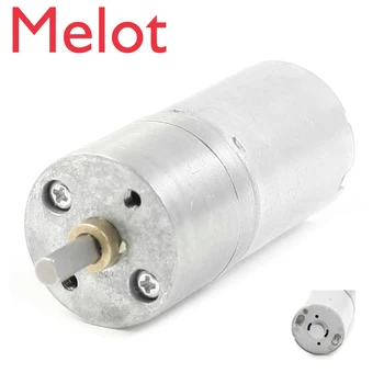

JFBL 10X 300RPM dc 12V 0.03A High Torque Gear Box Electric Speed Reduce dc Motor Silver