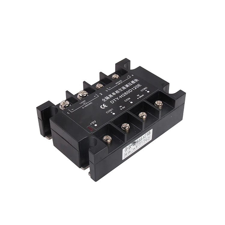 

load 480VAC input 260VAC 5V 20mA solid state relay Fully isolated single phase AC voltage regulator module