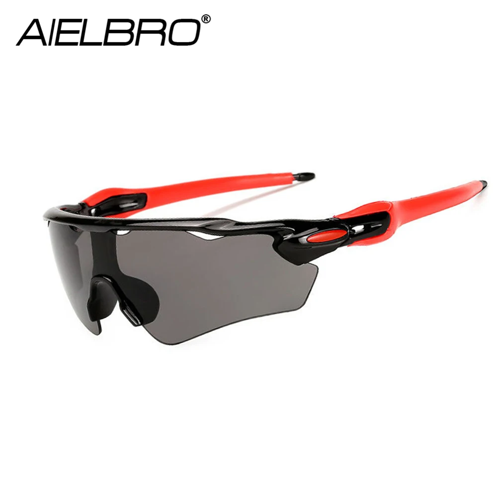 

AIELBRO Outdoor Sun Glasses Driving Windproof Goggles UV400 Bicycle Motorcycle Sunglasses Sport Hiking Running Eyewear