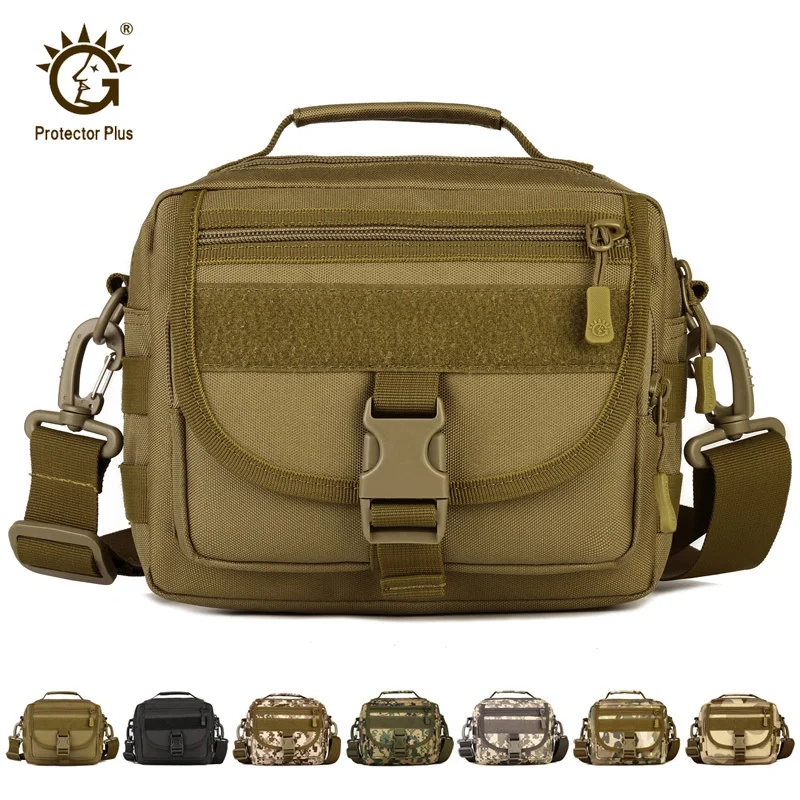 Защитная плюс тактическая сумка через плечо, военная армейская сумочка, сумка на плечо Molle, камуфляжная уличная сумка для мужчин, походная Сумка для кемпинга