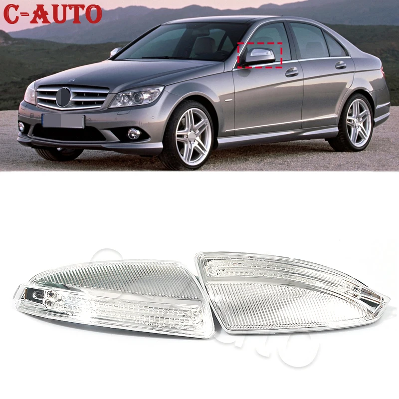 Left / Right Car Door LED Rear View Side Mirror Turn Signal Lights For