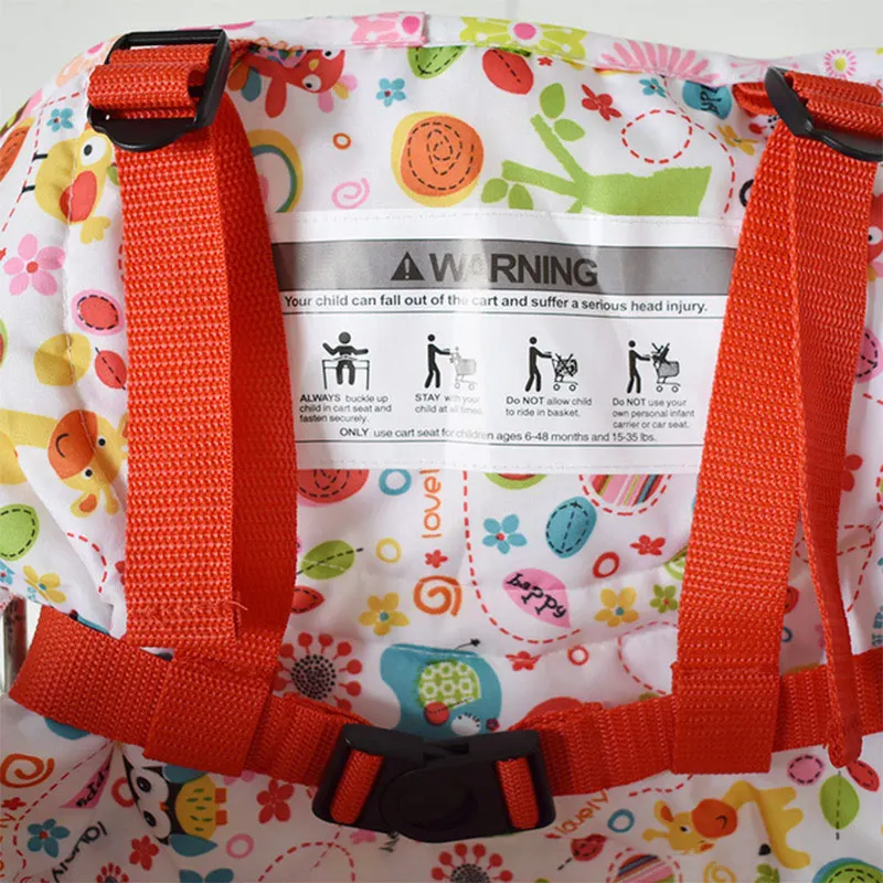Многофункциональная детская складная сумка для покупок, Детская сумка для покупок в супермаркете, переноска для детской тележки, чехол для сиденья многоразового использования