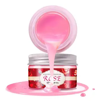 100ml Rose Repair Hand Mask Natural Ingredients Moisturize Nail Hand Care Paraffin Wax Soften Treatment