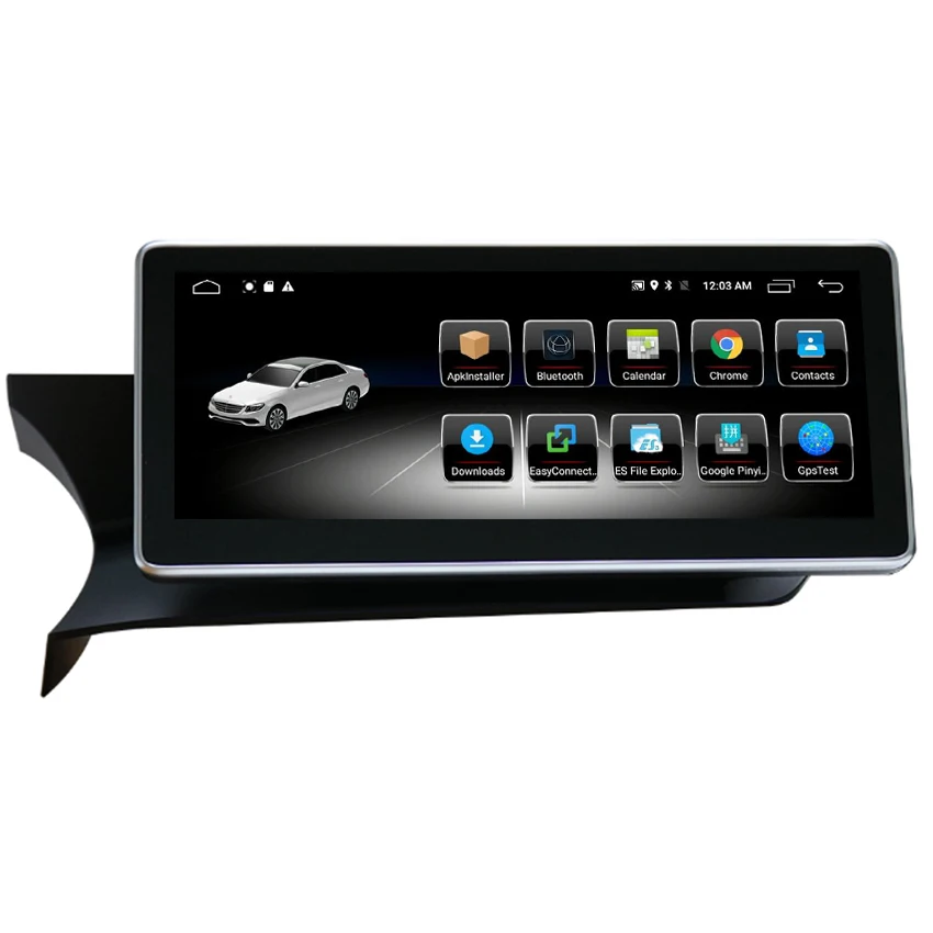 Best Car radio Android multimedia player For Mercedes Benz C Class W204 S204 2011 to 2013 10.25 inch touch screen GPS Carplay 3