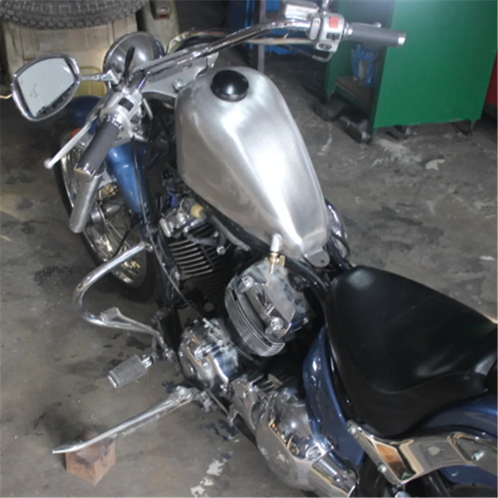 Ручной работы для YAMAHA Drag Star 400 специальное модифицированное бензиновое горючее бак Dragstar V-Star XVS400 Неокрашенный топливный газовый масляный бак