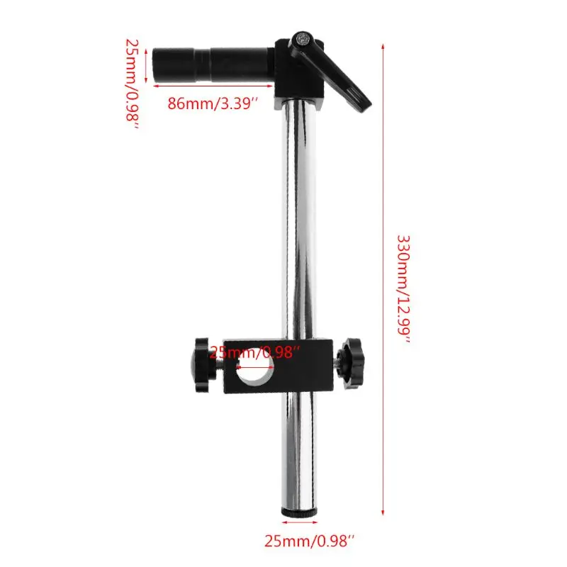 Диаметр 25 мм сверхмощный кронштейн поддержка для видео промышленности микроскоп настольная подставка