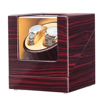 

JQUEEN Double Watch Winder Box with Quiet Japanese Mabuchi Motor Wholesale