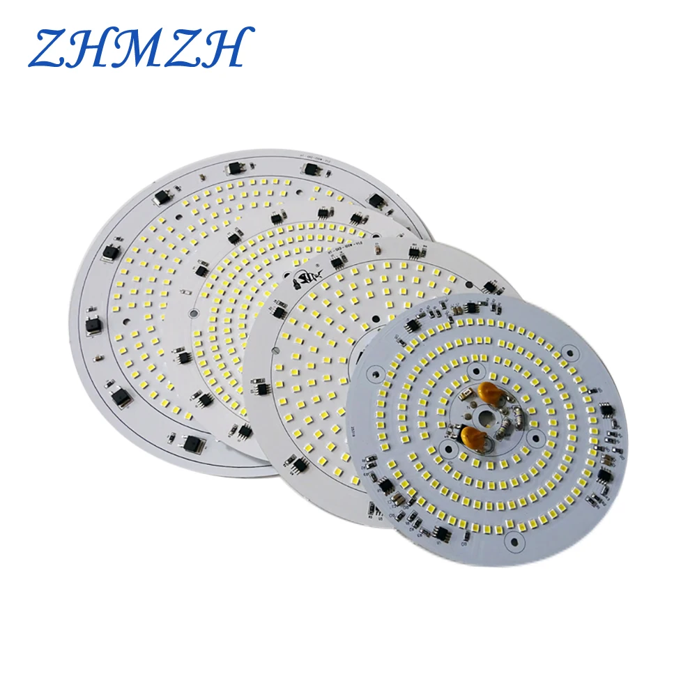 ZHMZH 5pcs/lot LED Chip 50W 100W 150W 200W Super Brightness Miner Lamp Board For Workers AC220V Driver-Free High Bay Light 5pcs lot 100% new ir2118pbf dip 8 gate driver chip ir2118 integrated circuit