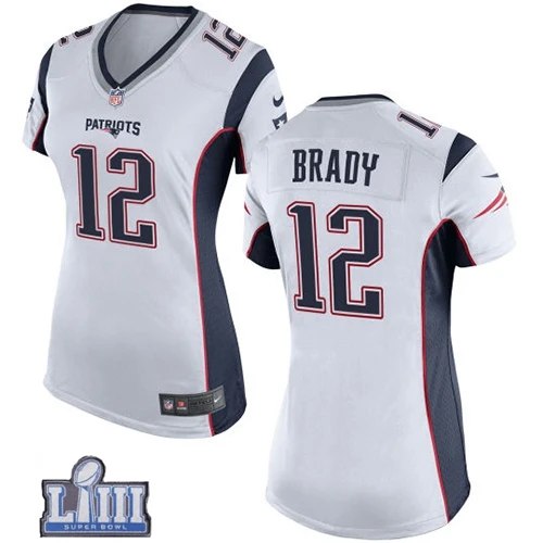 Women Женщины Новая Англия Том Брэди Патриоты Super Bowl LIII Bound Pink jersey - Цвет: Women
