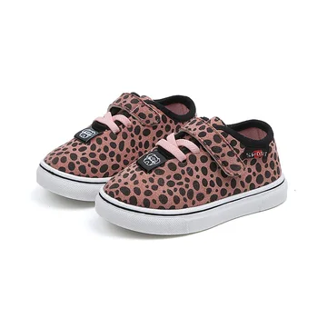 

kids Leopard loafers flat casual shoes for girls boys tenis infantil kids sneakers Shoes Autumn Breathable Flat Toddler Sneakers