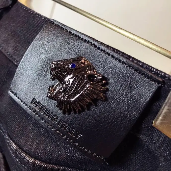 AH1280, модные мужские джинсы,, Подиумные, Роскошные, известный бренд, Европейский дизайн, вечерние, Стильная мужская одежда