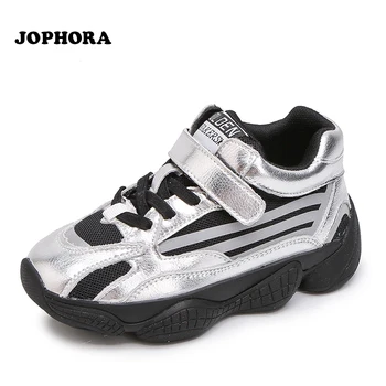 

Children's shoes 2019 autumn and winter children's leather sneakers lightweight girls and boys fashion sneakers