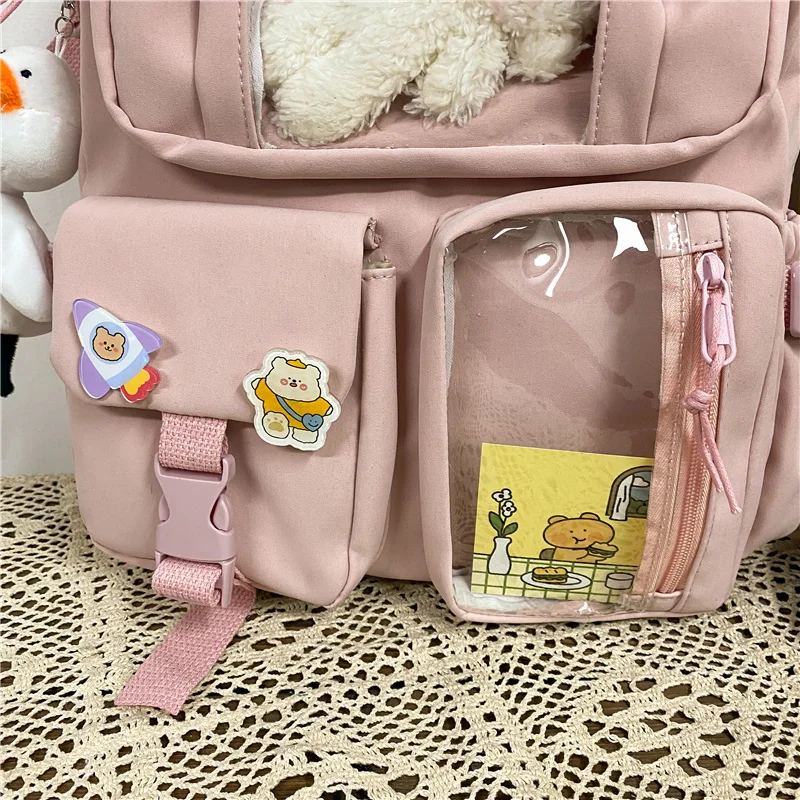 Kawaii Korea Style Canvas Backpack - Limited Edition