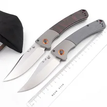 JUFULE кривая река 15080 алюминий Dymond деревянная ручка D2 лезвие выживания EDC Инструмент Кемпинг Охота Открытый кухонный складной нож