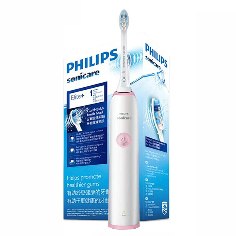 Philips HX3226 электрическая зубная щетка Sonicare с умный таймер перезаряжаемая Водонепроницаемая зубная щетка для взрослых