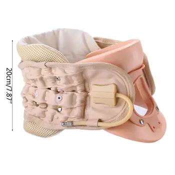 

Inflatable Cervical Neck Traction Device Soft Orthopedic Pillow Pain Release Collar Tractor Stretching Brace