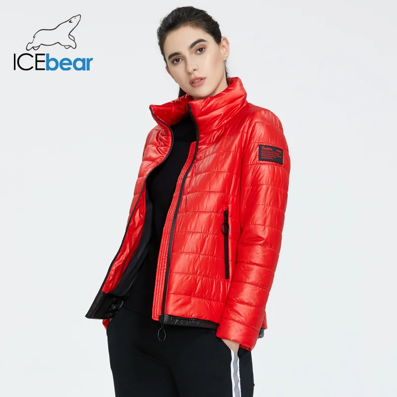 ICEbear 2020 Женская весенняя куртка высококачественная короткая теплая женская