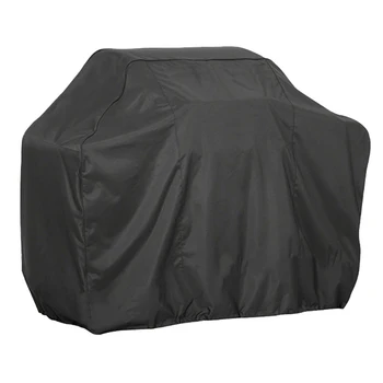 

BBQ Cover Dustproof Rainproof Cover Cap Cylindrical Square Awnings Barbecue Supplies Protection