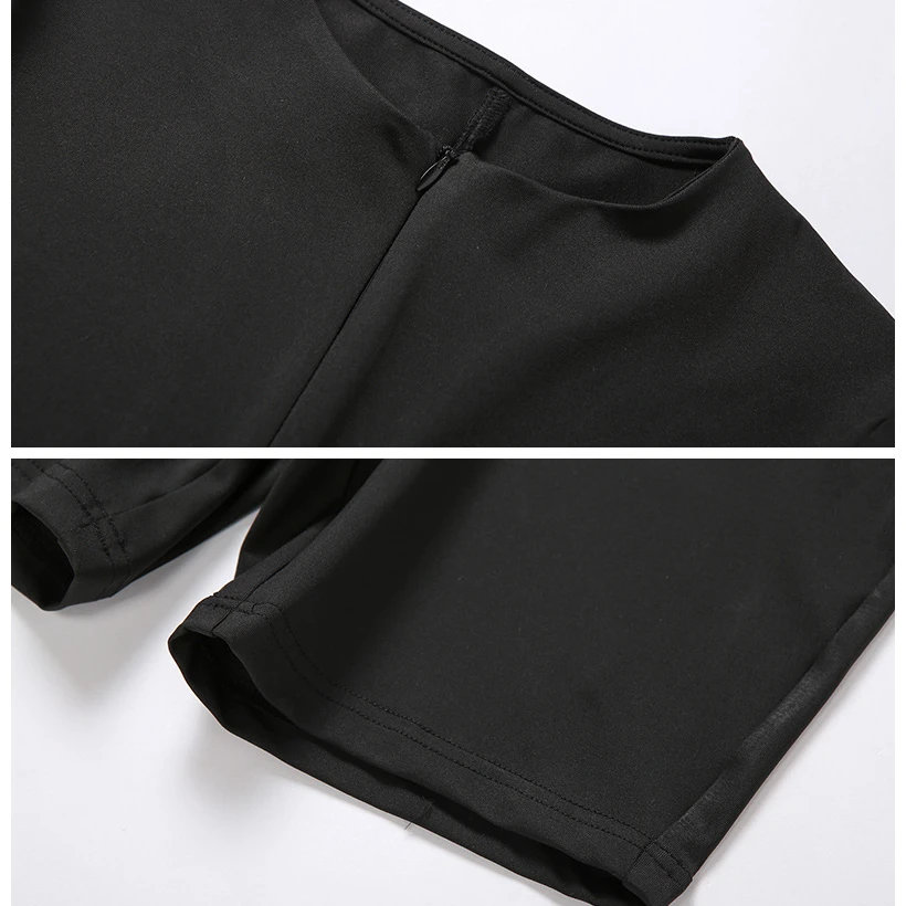 BOOFEENAA 2020 Summer Active Fitted Jumpsuit Women Sexy Short Sleeve Biker Short Romper Fitness Playsuit Lounge Wear C87-AB01 BOOFEENAA 2020 Summer Active Fitted Jumpsuit Women Sexy Short Sleeve Biker Short Romper Fitness Playsuit Lounge Wear C87-AB01