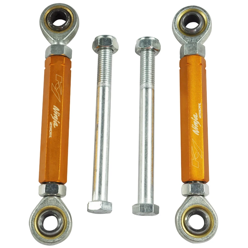 

For kawasaki NINJA 250R 08-14 ninja 300 12-14 Motorcycle Rear Adjustable Lowering Suspension Drop Links Kit