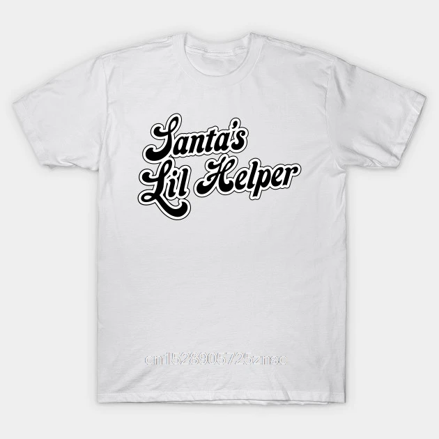 Новогодний подарок для обувь мужчин и женщин футболка &quot Харли Квинн Santa's Lil